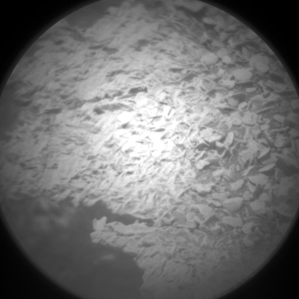 Mars image captured by CHEMCAM_RMI on Curiosity