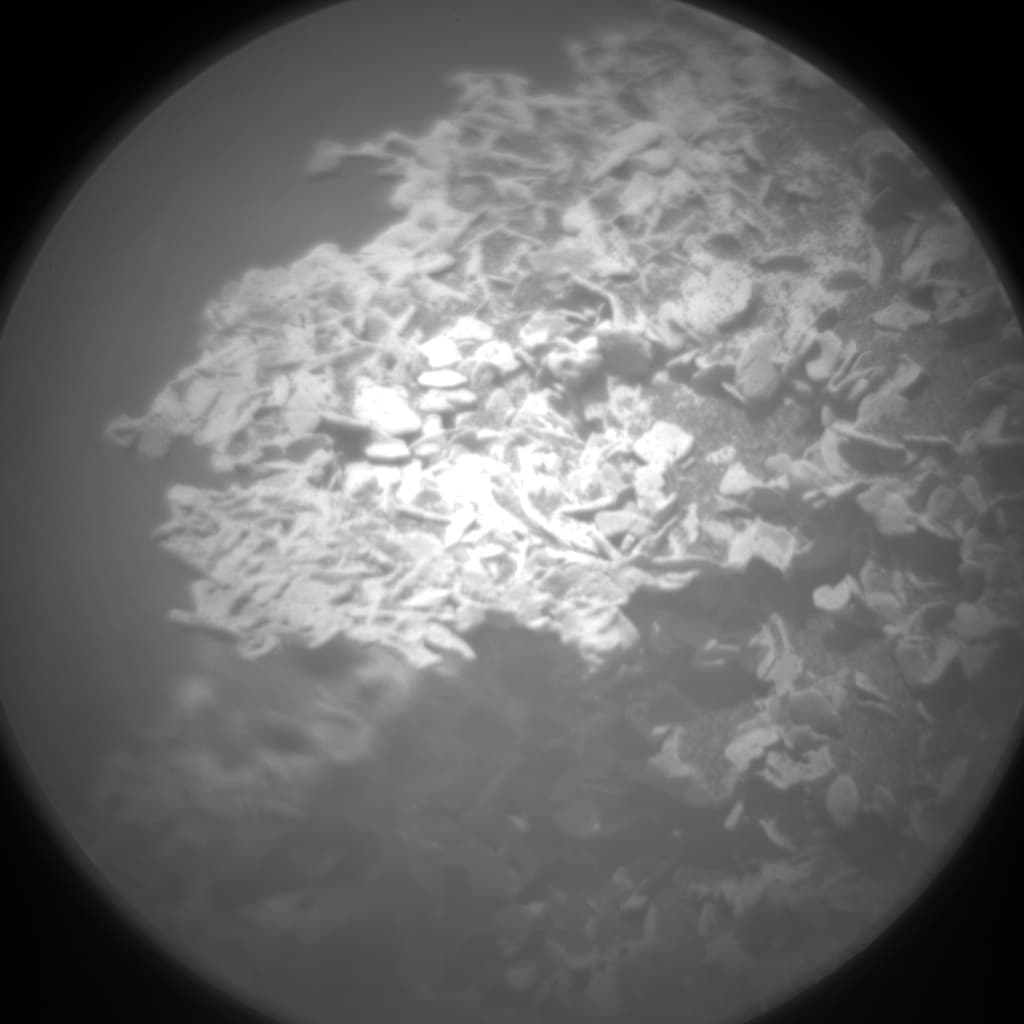 Mars image captured by CHEMCAM_RMI on Curiosity