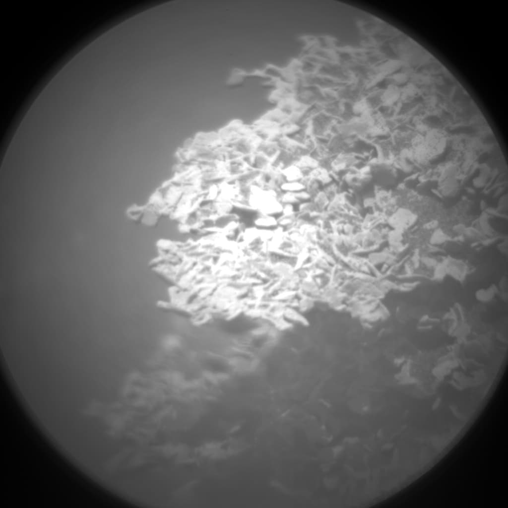 Mars image captured by CHEMCAM_RMI on Curiosity