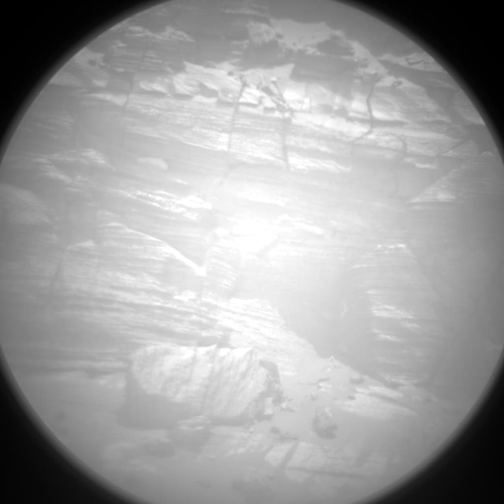 Mars image captured by CHEMCAM_RMI on Curiosity