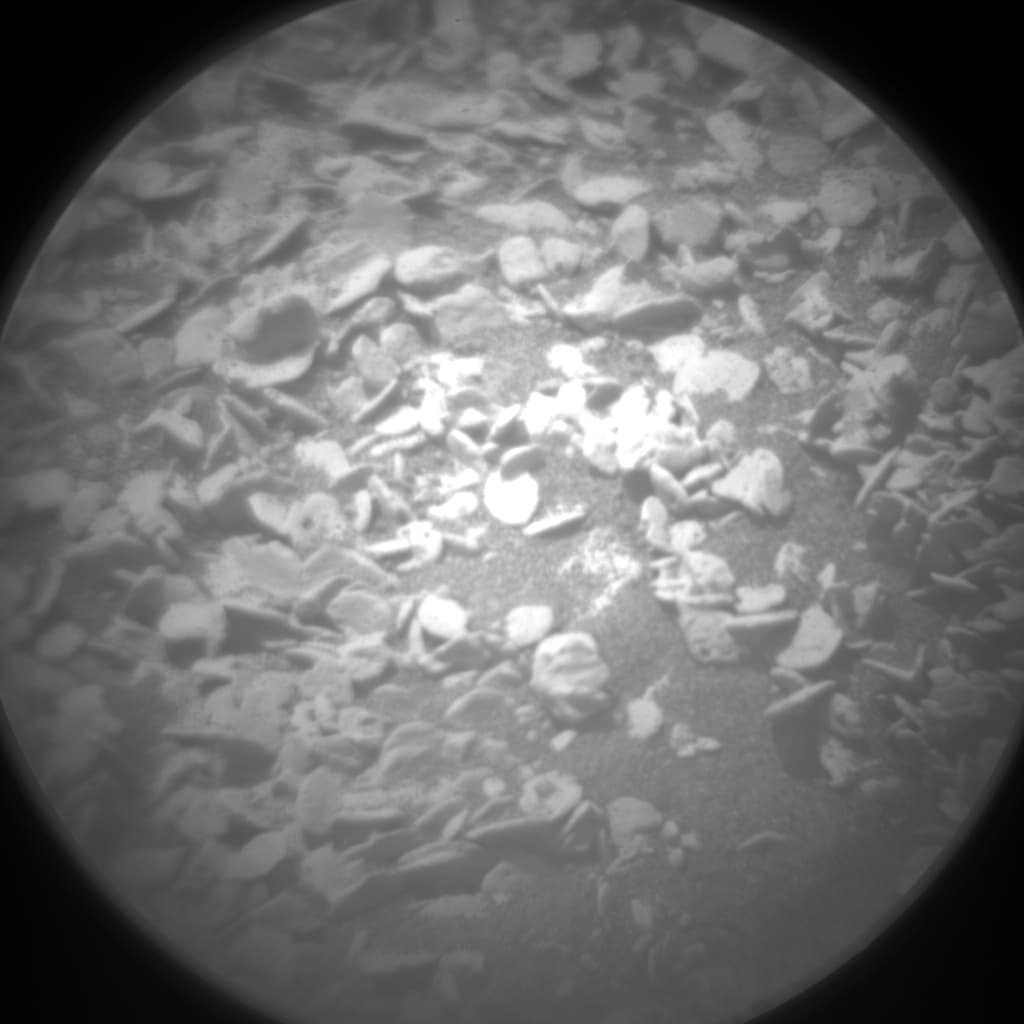 Foto de Marte da câmera CHEMCAM_RMI
