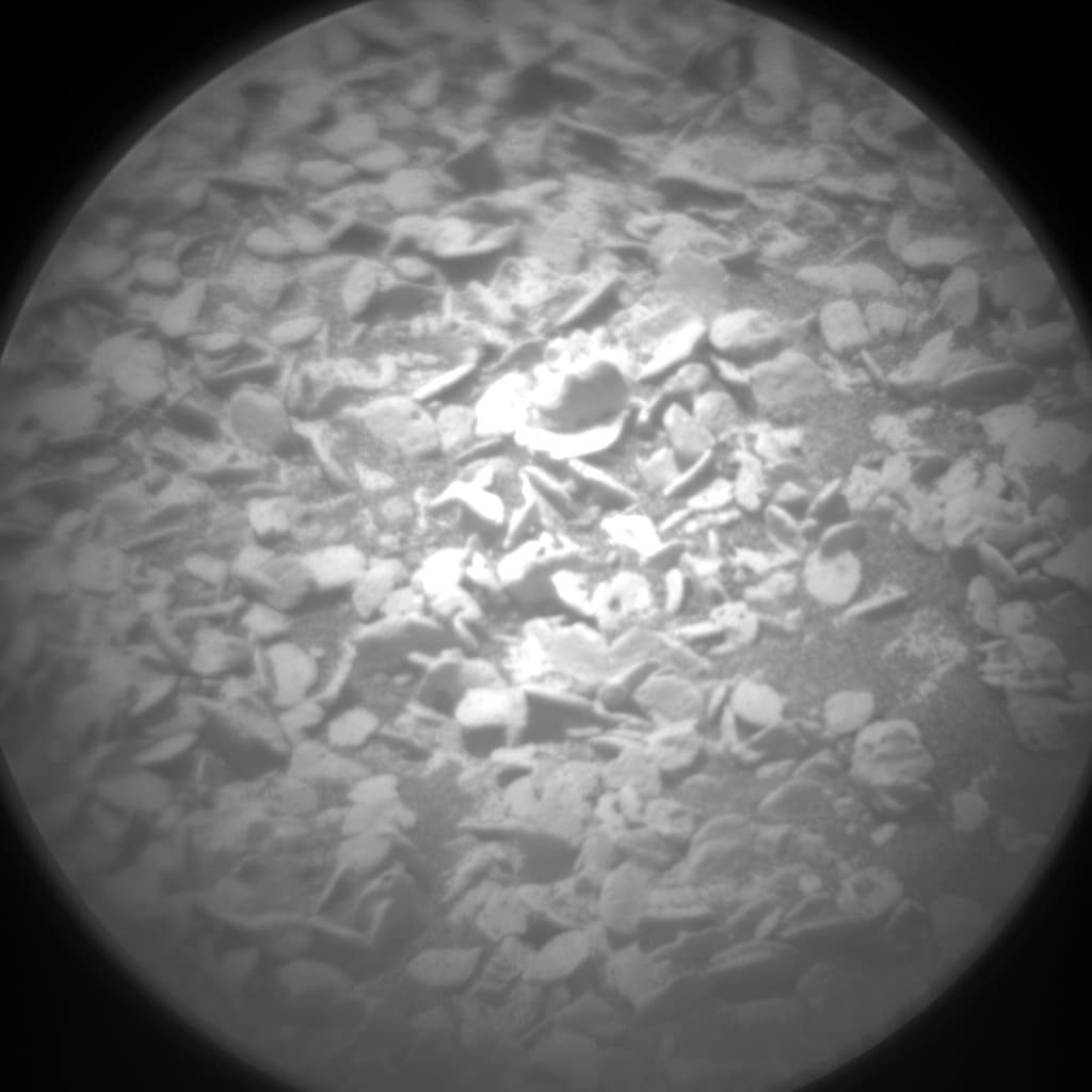 Foto de Marte da câmera CHEMCAM_RMI