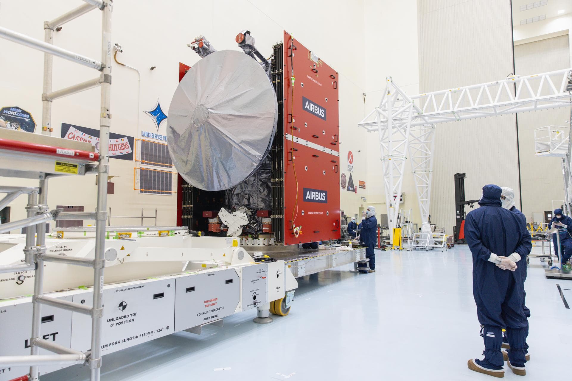 Fueling Complete on NASA’s Europa Clipper Spacecraft