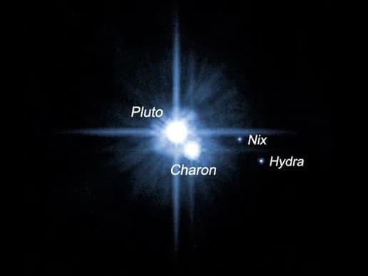 NASA – Pluto and Its Moons: Charon, Nix and Hydra