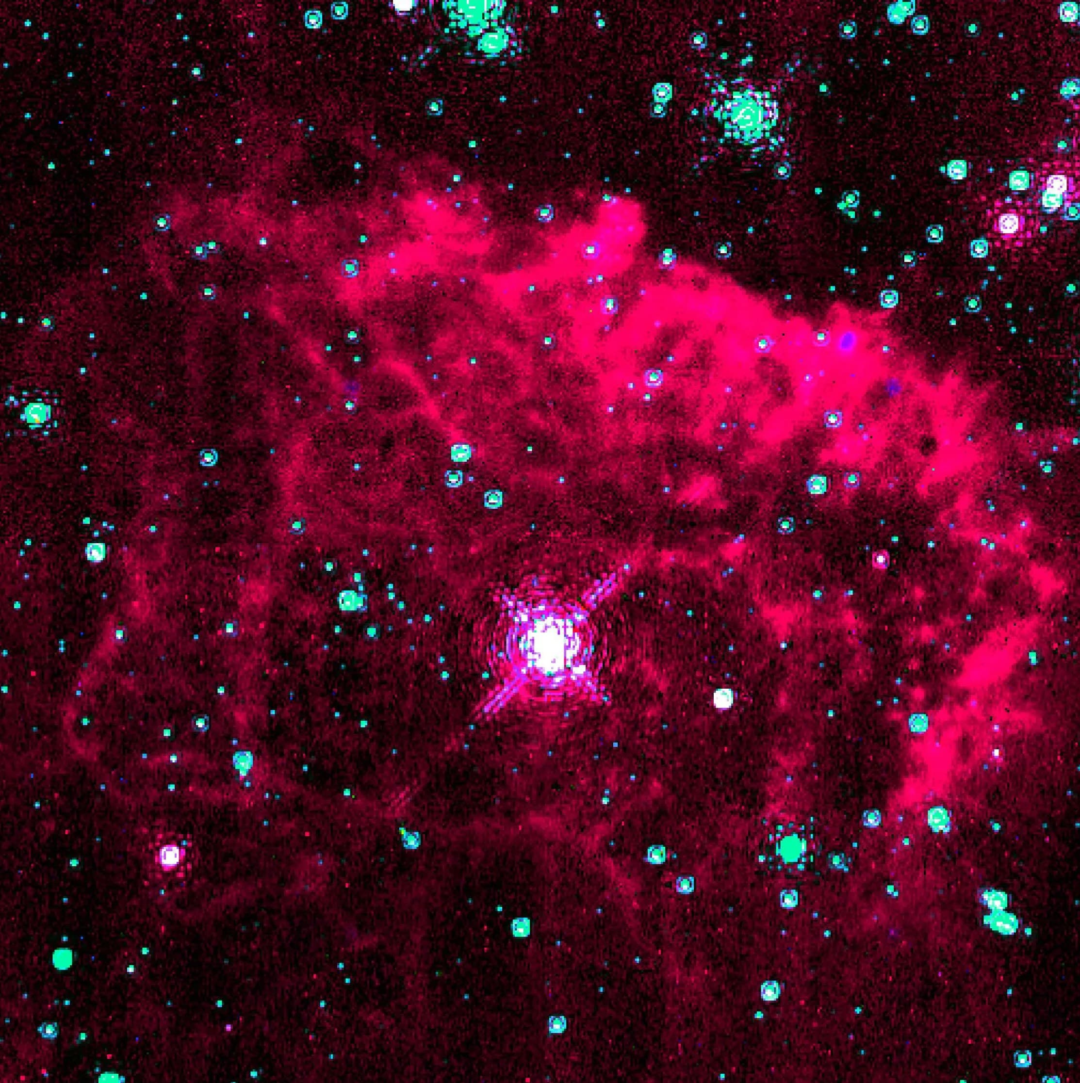 A Brilliant Star in Milky Way’s Core