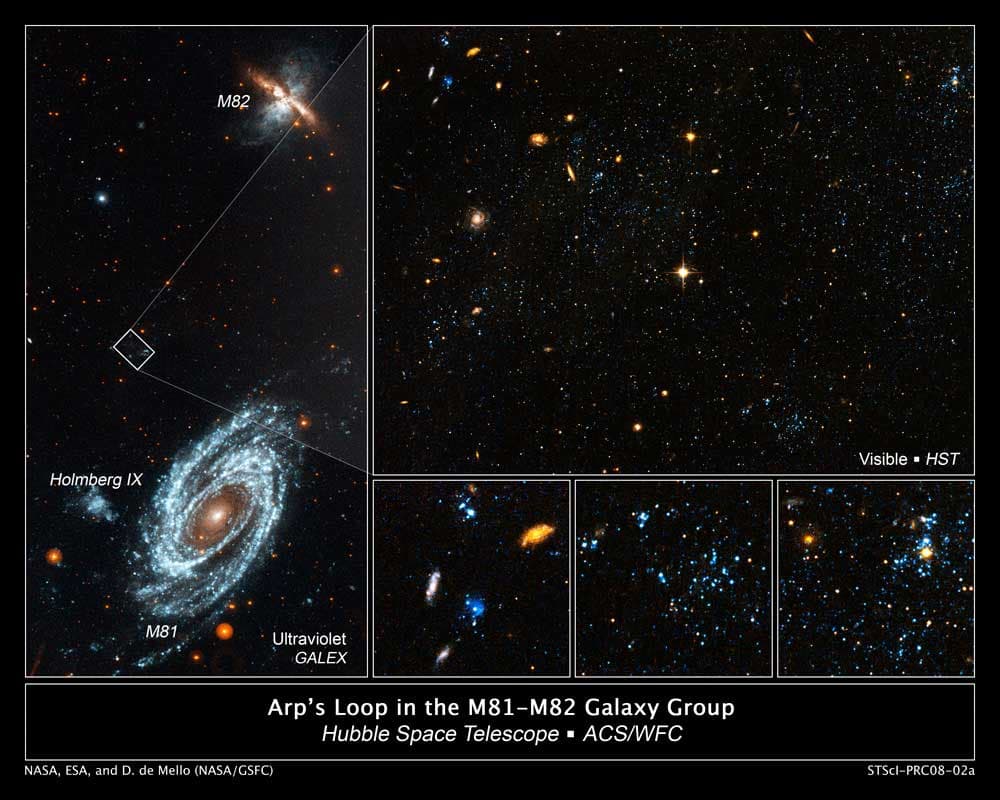 NASA – ‘Blue Blobs’ in Space Are Orphaned Clusters of Stars