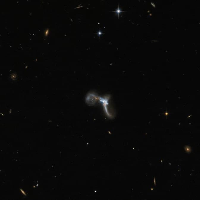 Hubble Spots a Very Bright Contortionist
