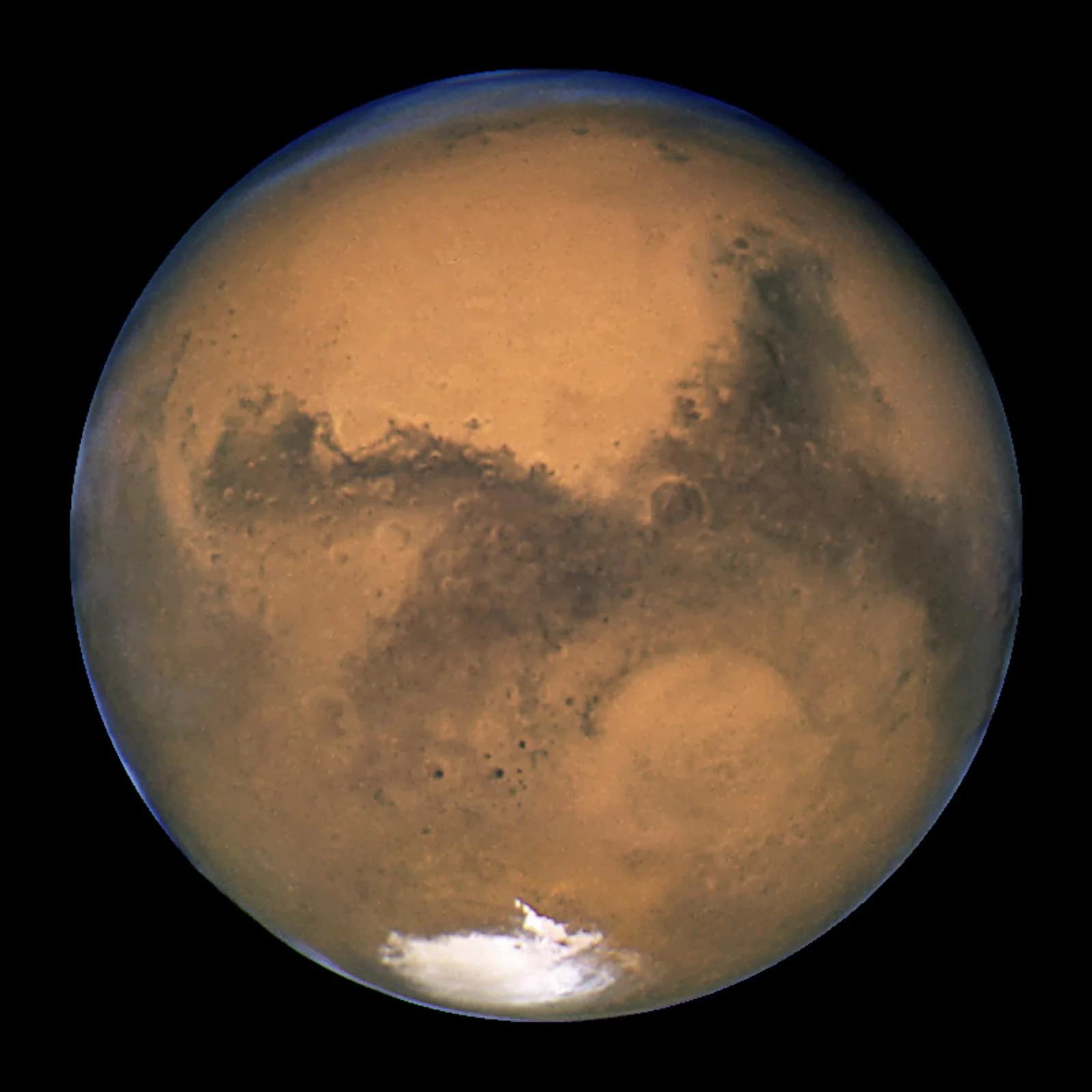 NASA’s Hubble Space Telescope Close-up of the Red Planet, Mars