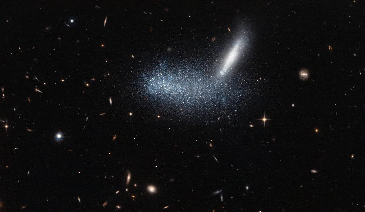 Hubble Peers at a Cosmic Optical Illusion