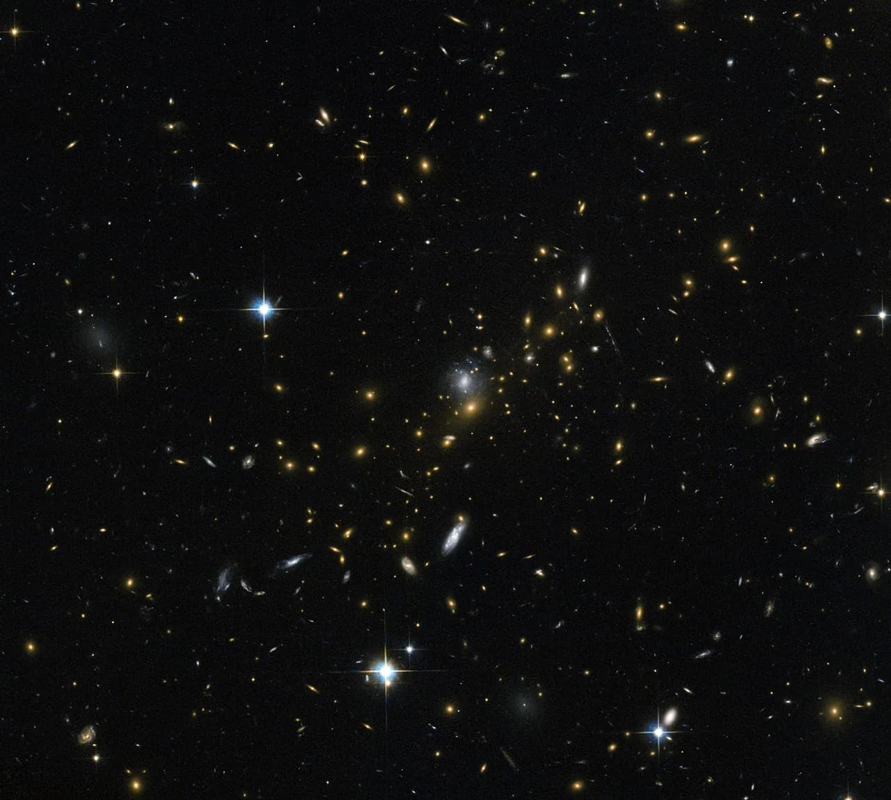 Hubble: Magnifying the Distant Universe