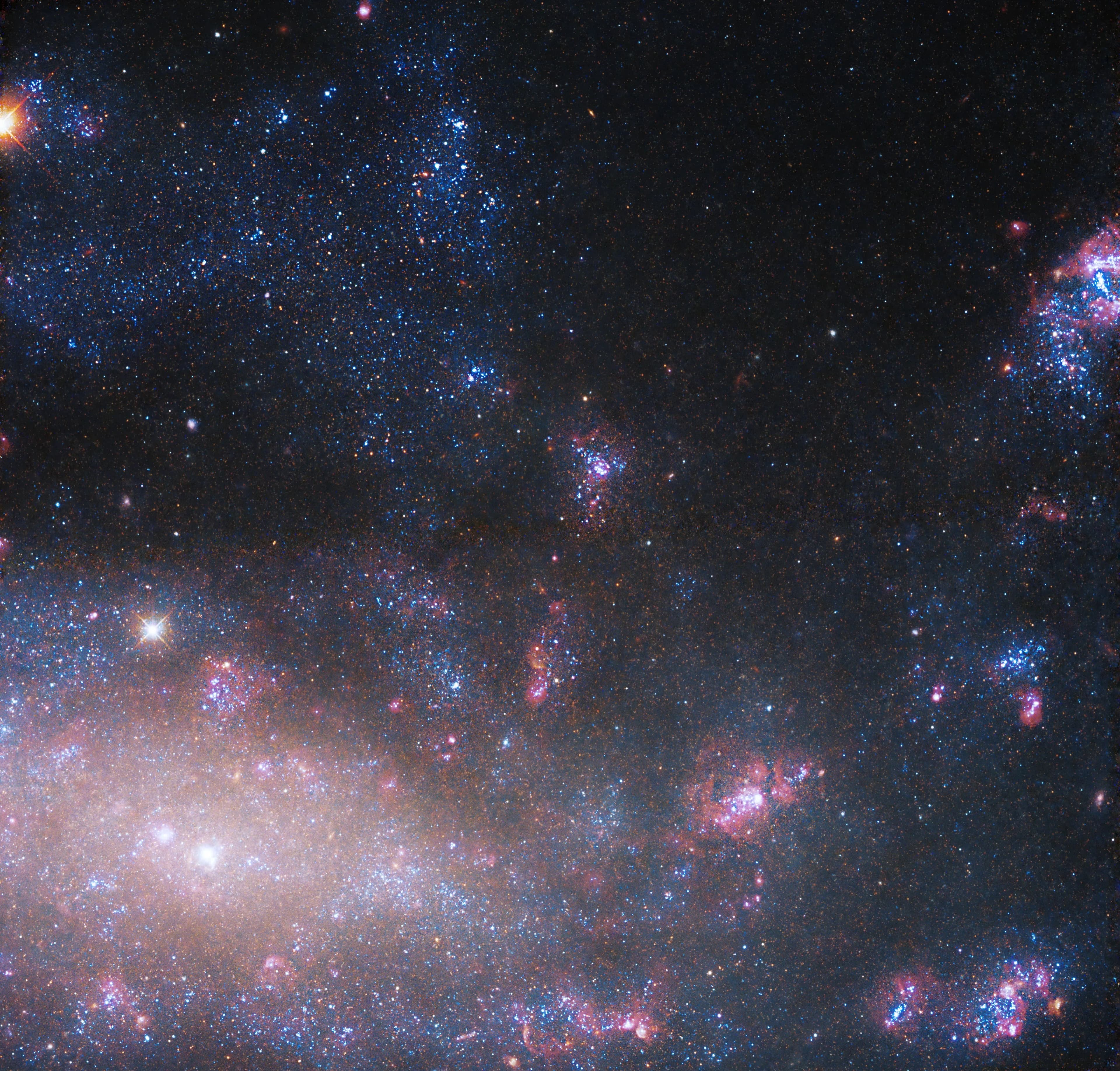 Hubble Gazes at the Home of an Enormous Black Hole