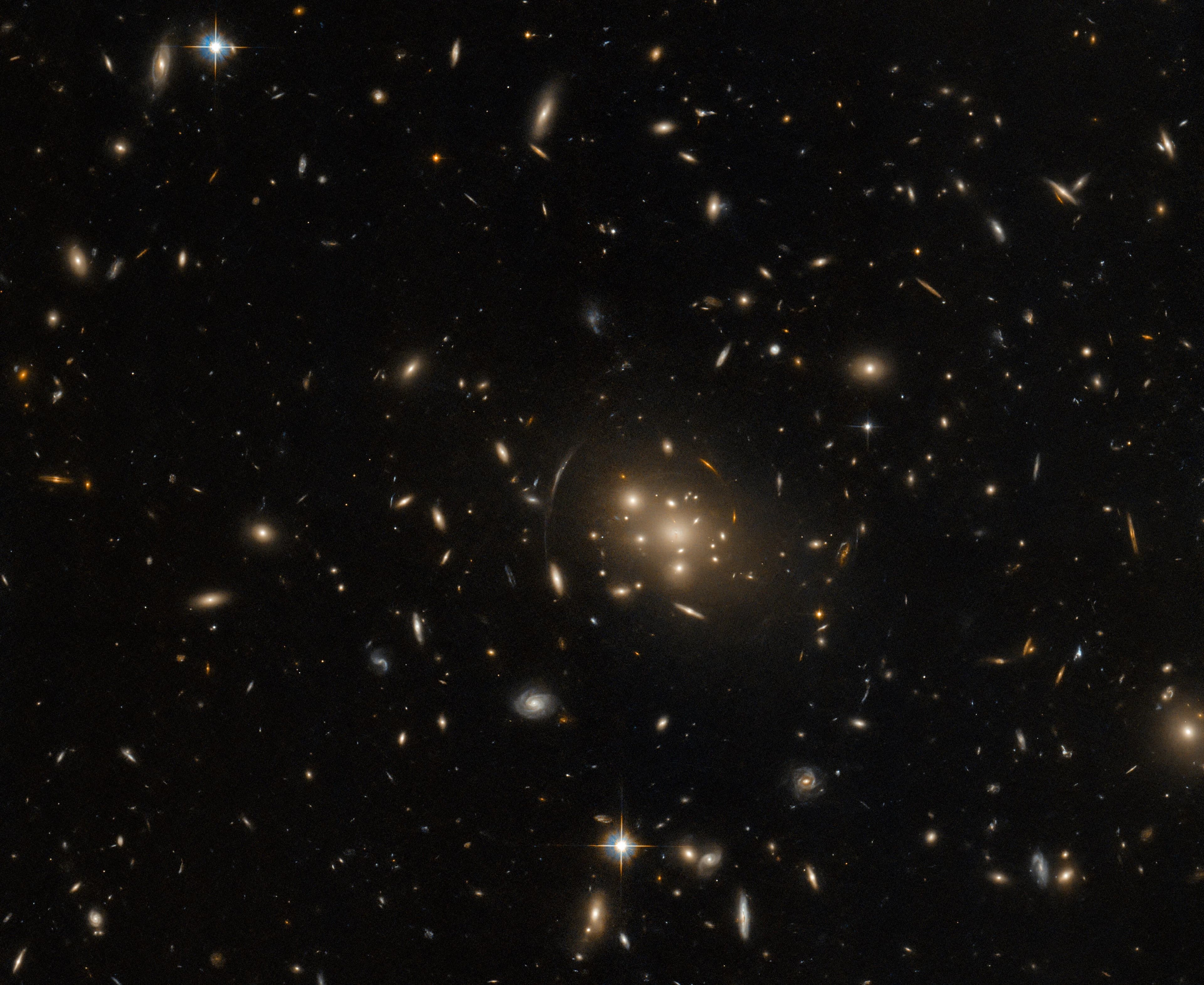 Hubble Observes Cosmic Contortions