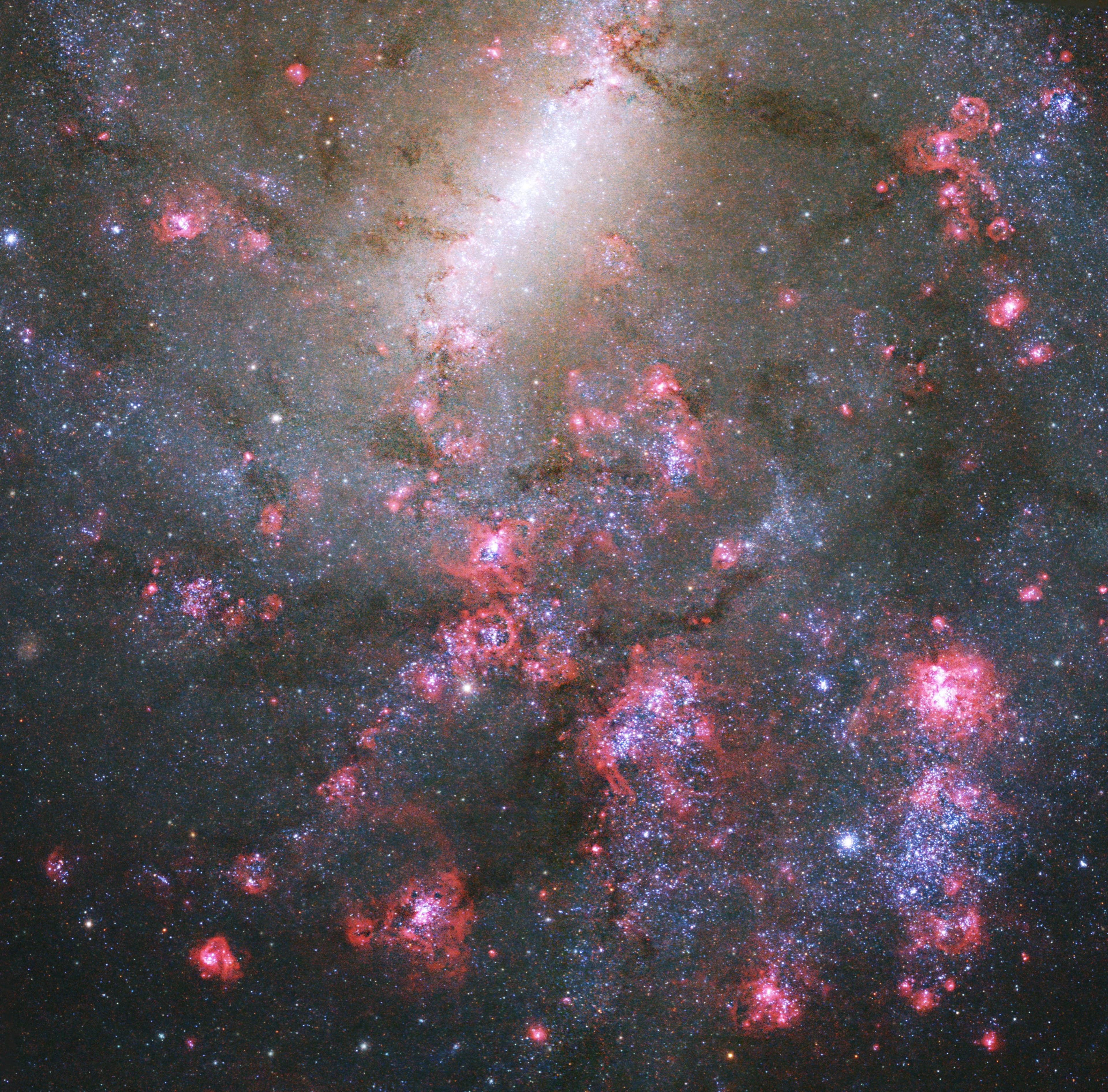 Hubble’s Multi-Wavelength View of Recently-Released Webb Image