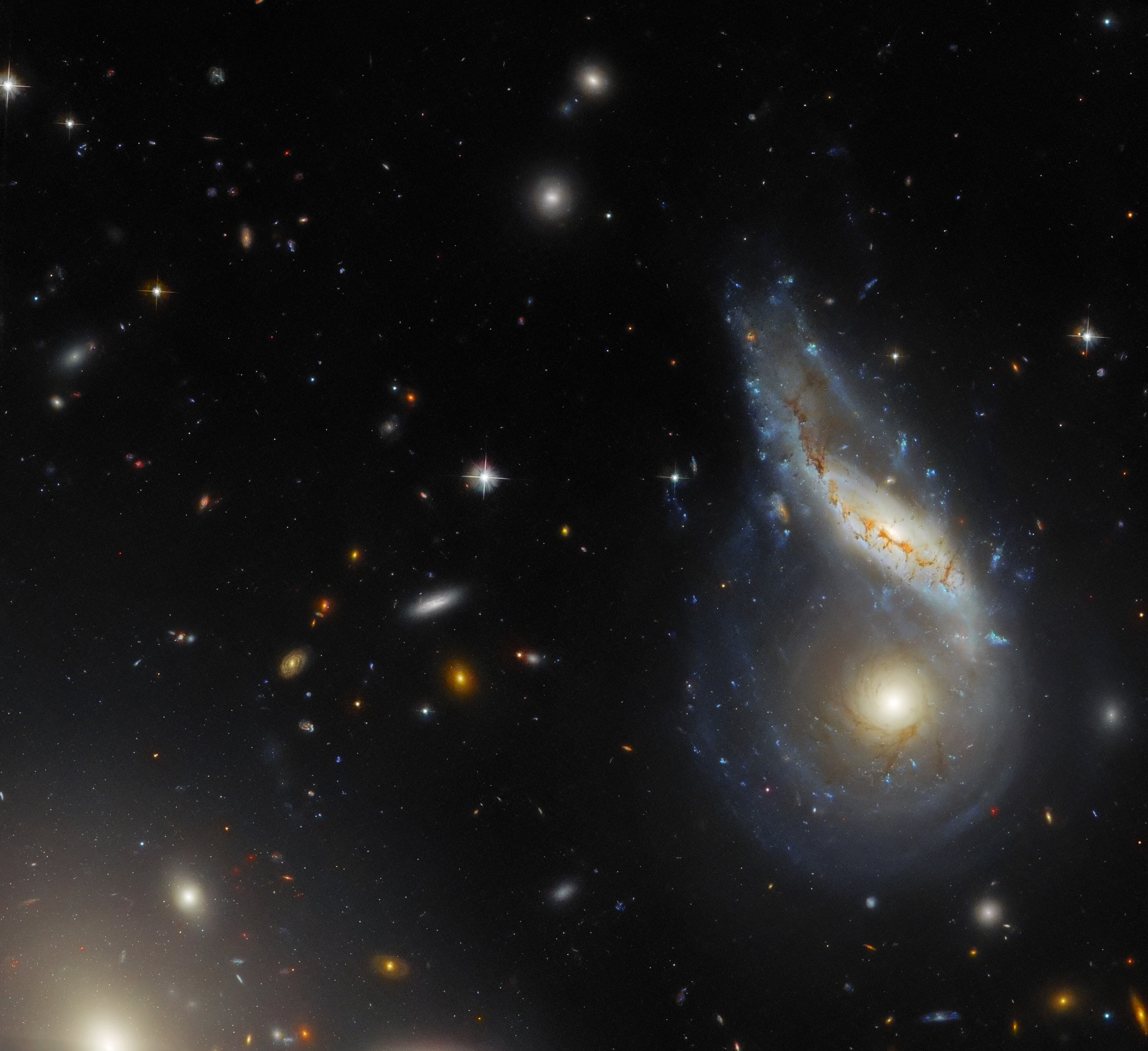 Hubble Captures a Monster Merger