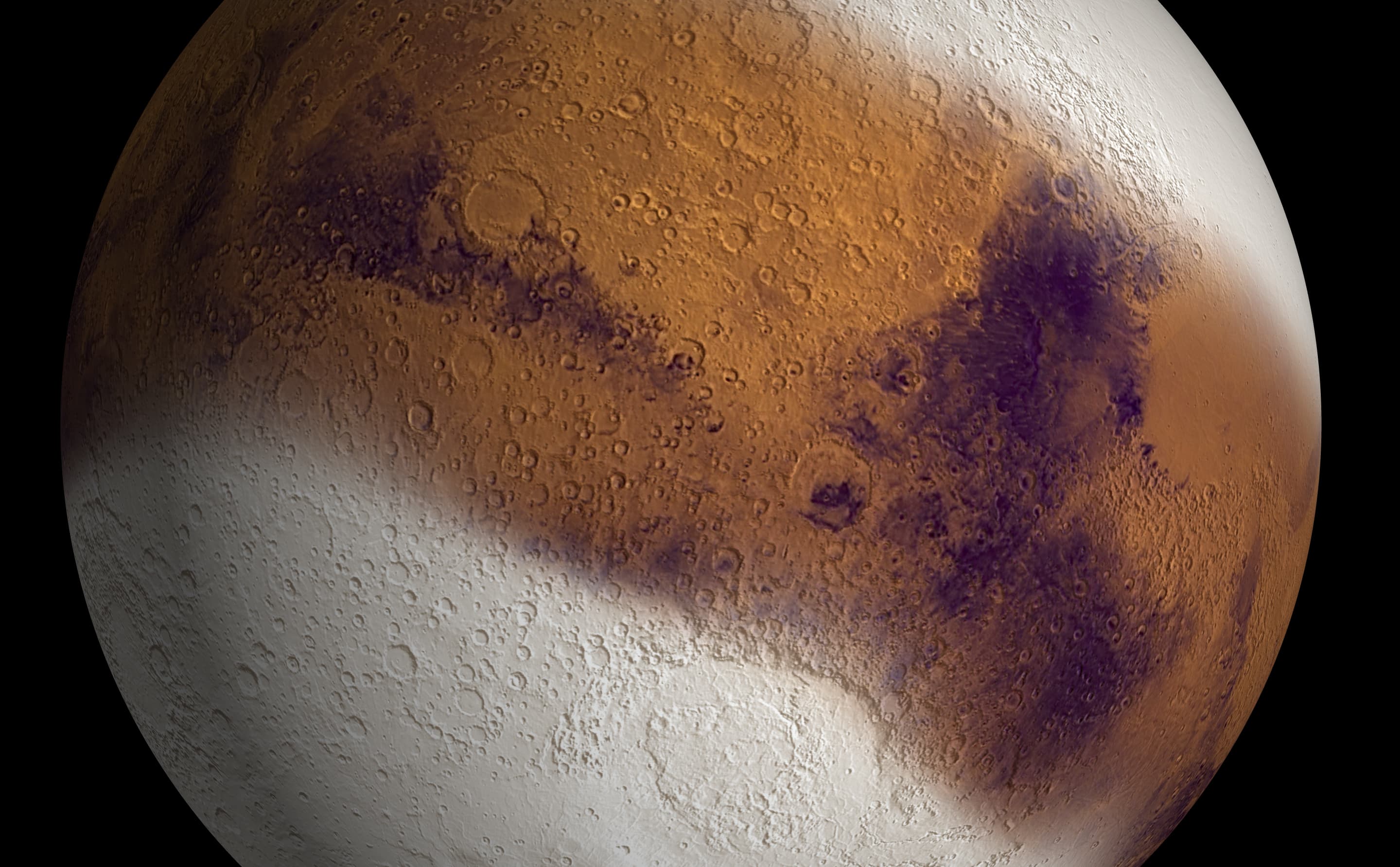 Mars May Be Emerging From an Ice Age