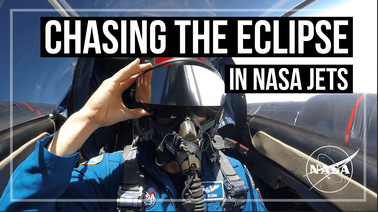 Scientists Pursue the Total Solar Eclipse with NASA Jet Planes