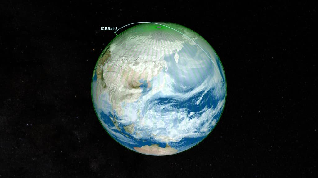 NASA’s ICESat-2 Resumes Data Collection After Solar Storms