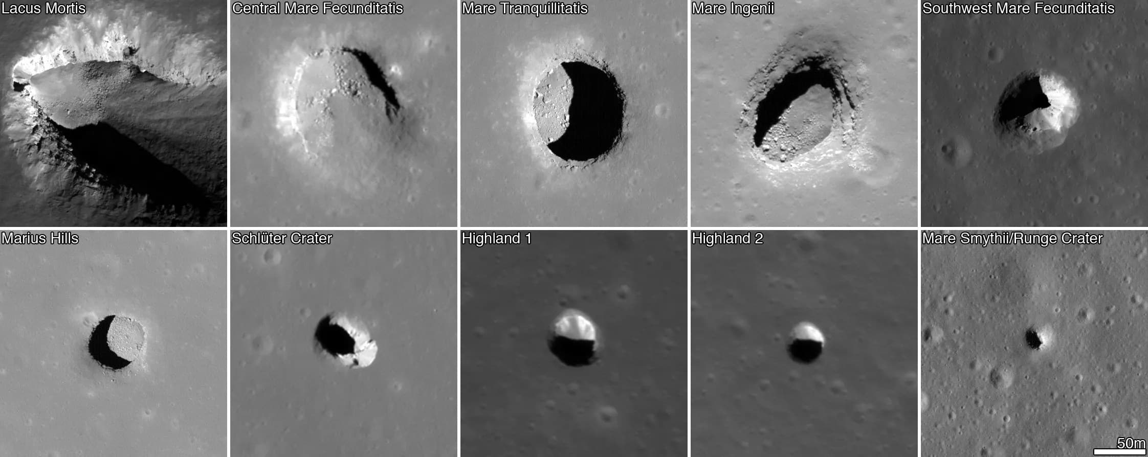 New Evidence Adds to Findings Hinting at Network of Caves on Moon