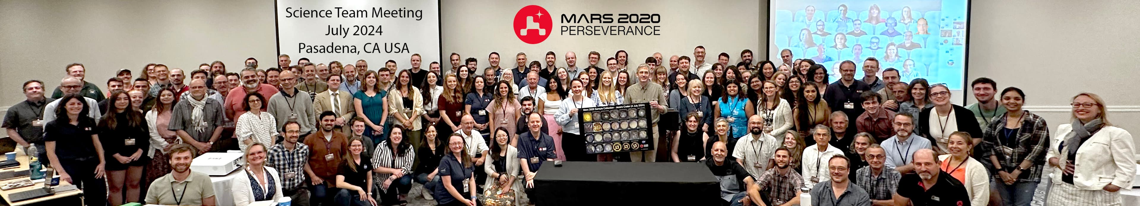 Behind the Scenes at the 2024 Mars 2020 Science Team Meeting