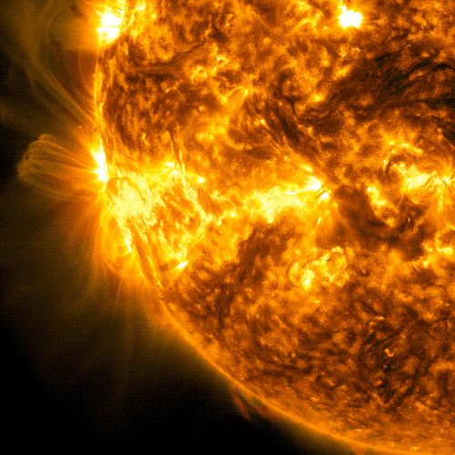 Sun Releases Strong Solar Flare