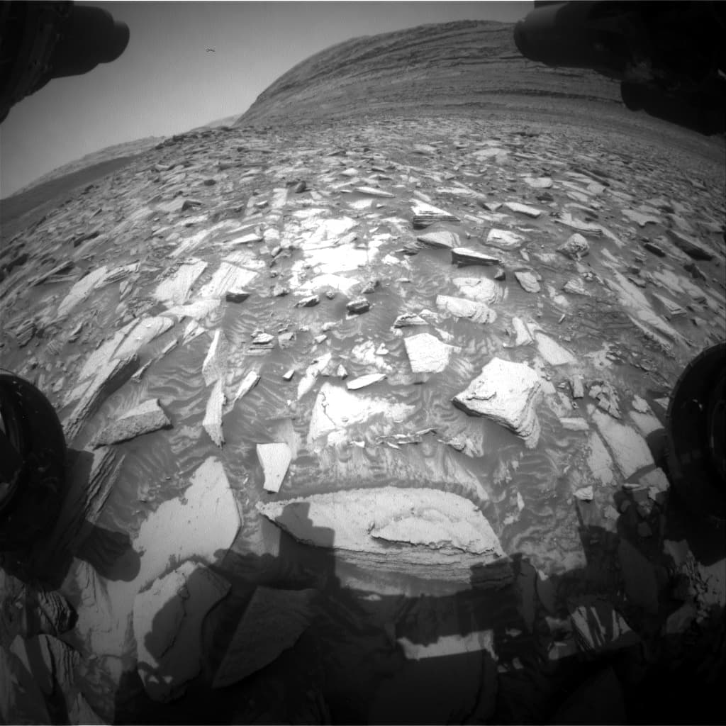 Sols 4329-4330: Continuing Downhill
